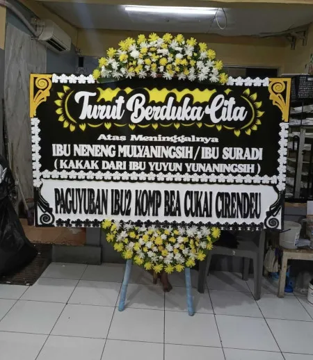 Papan Bunga Duka Cikarangkota Cikarang Utara